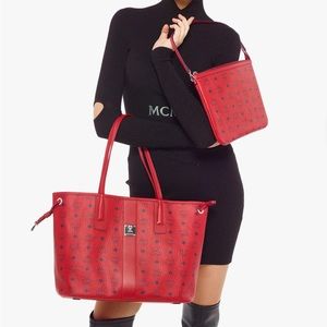 MCM - Reversible Liz Shopper in Visetos